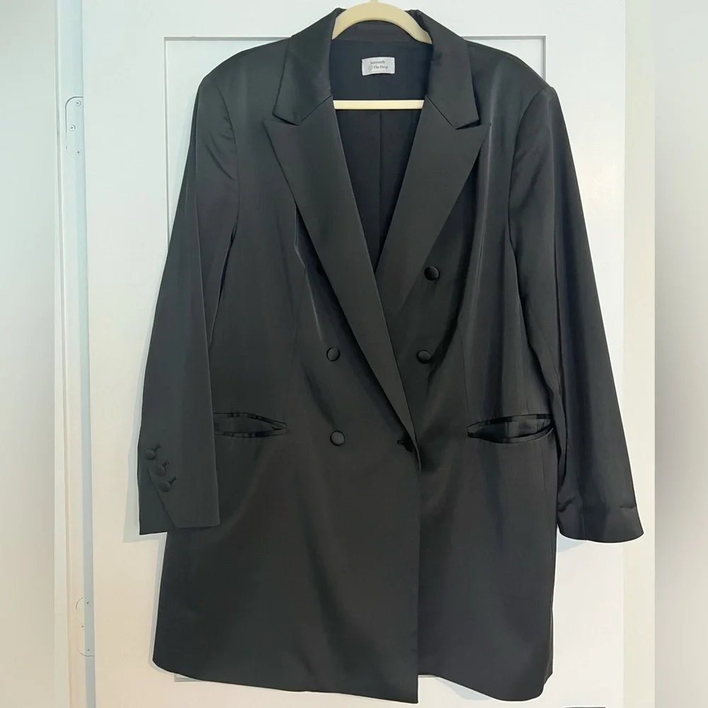 Amazon The Drop/ Kerrently Black Women's Blazer Dress - Picture 7 of 10